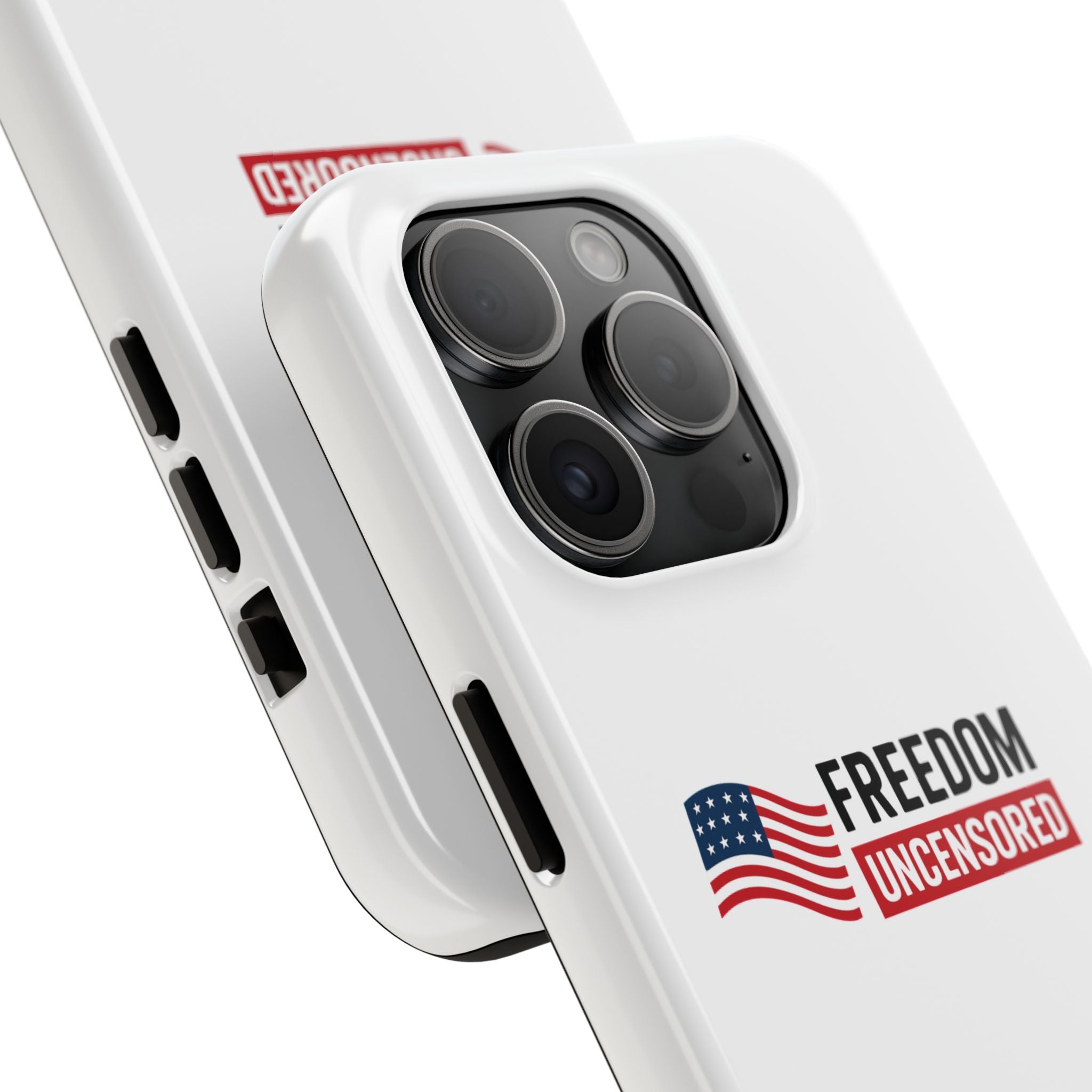 Phone Case — "Freedom Uncensored" Patriotic Tough Protective Case