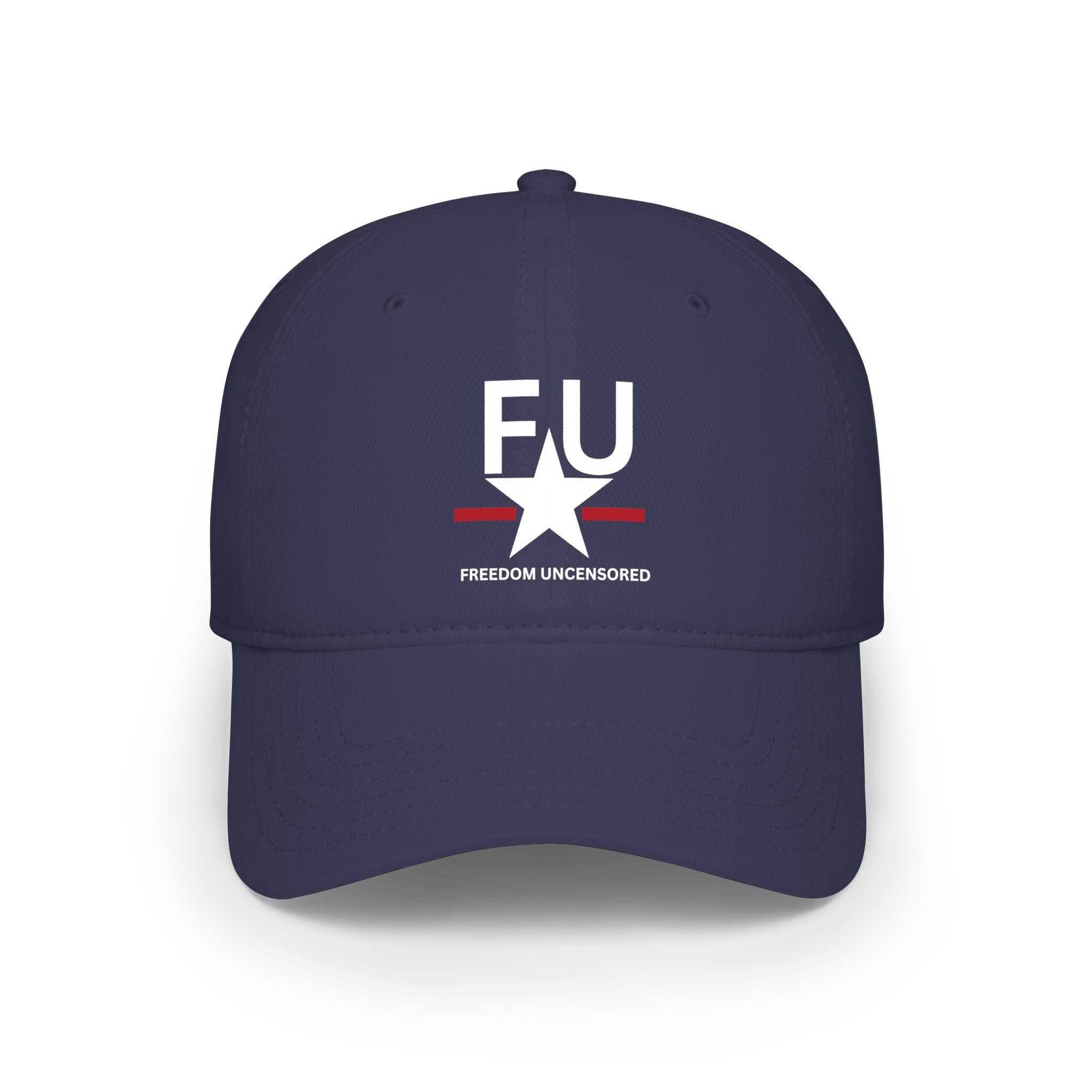 FU (Freedom Uncensored) Patriotic Embroidered Baseball Cap