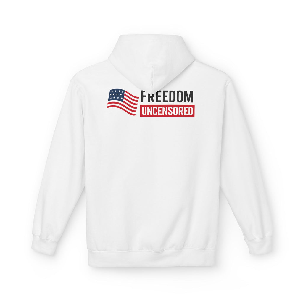 Freedom Uncensored Hoodie With Back Logo Design