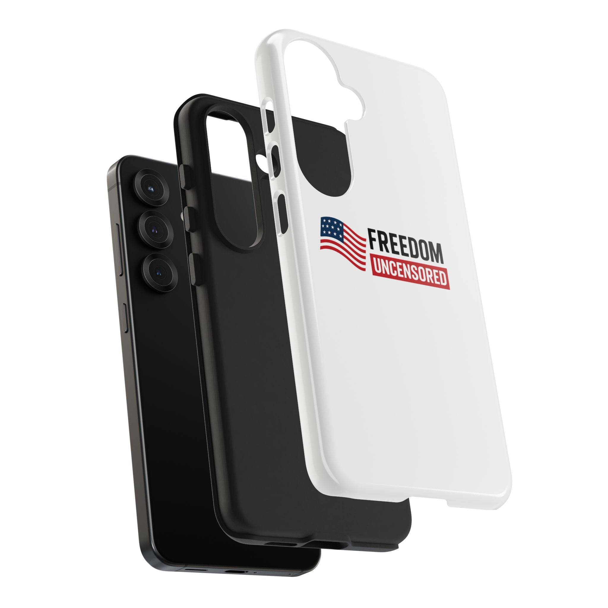 Phone Case — "Freedom Uncensored" Patriotic Tough Protective Case