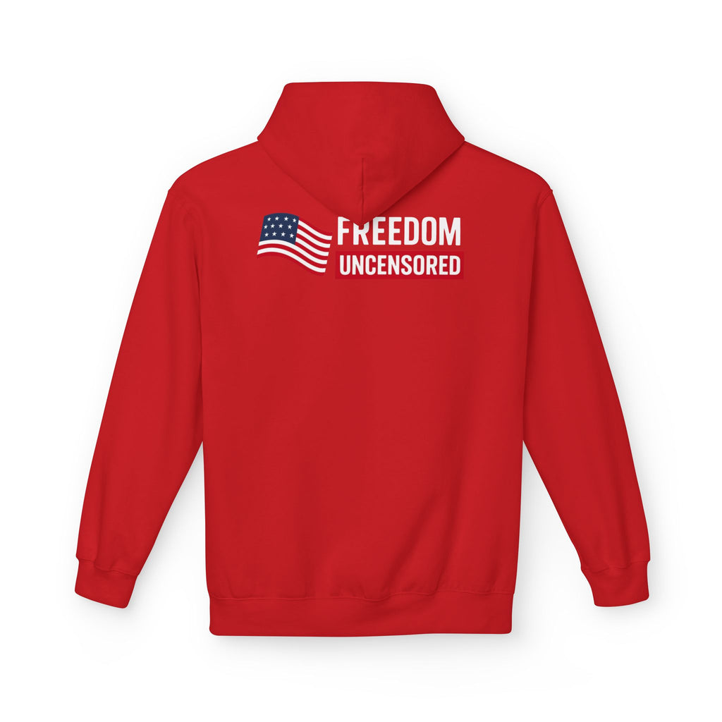 Freedom Uncensored Hoodie With Back Logo Design