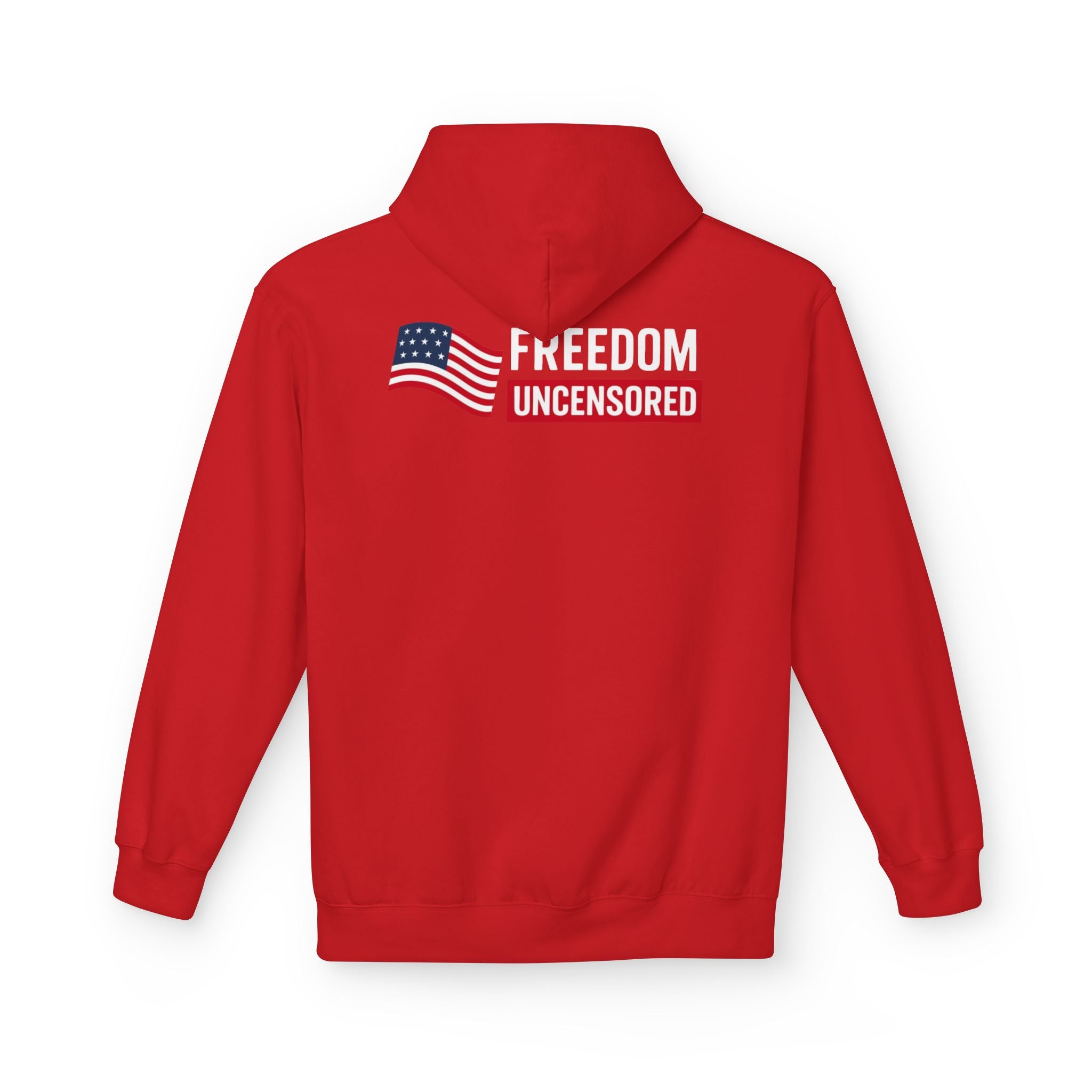 Freedom Uncensored Hoodie With Back Logo Design