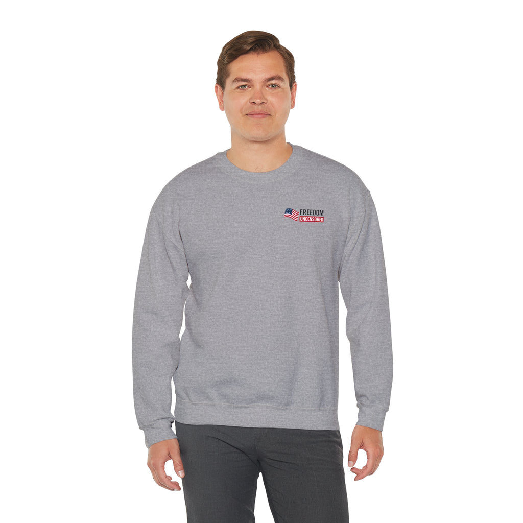 Crewneck Sweatshirt — Freedom Defender