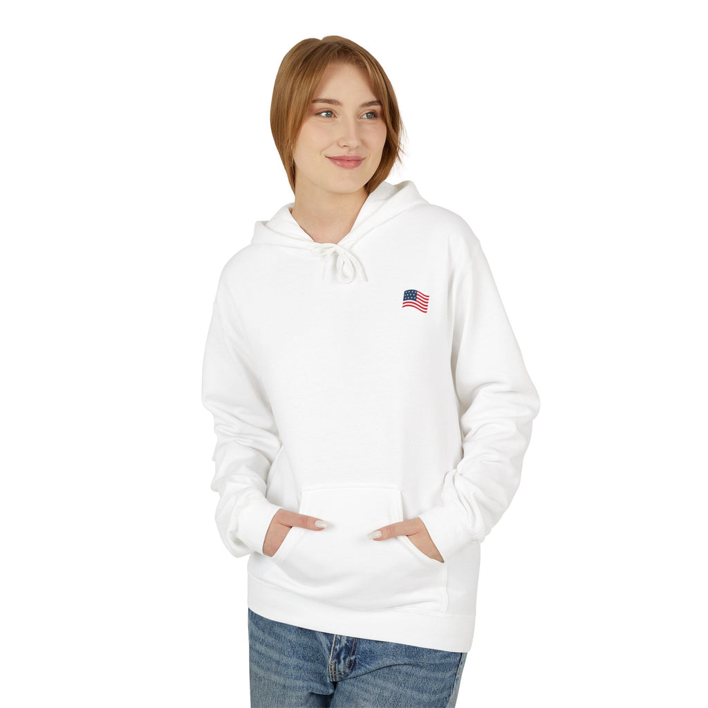 American Flag Pullover for 4th of July & Patriotic Wear