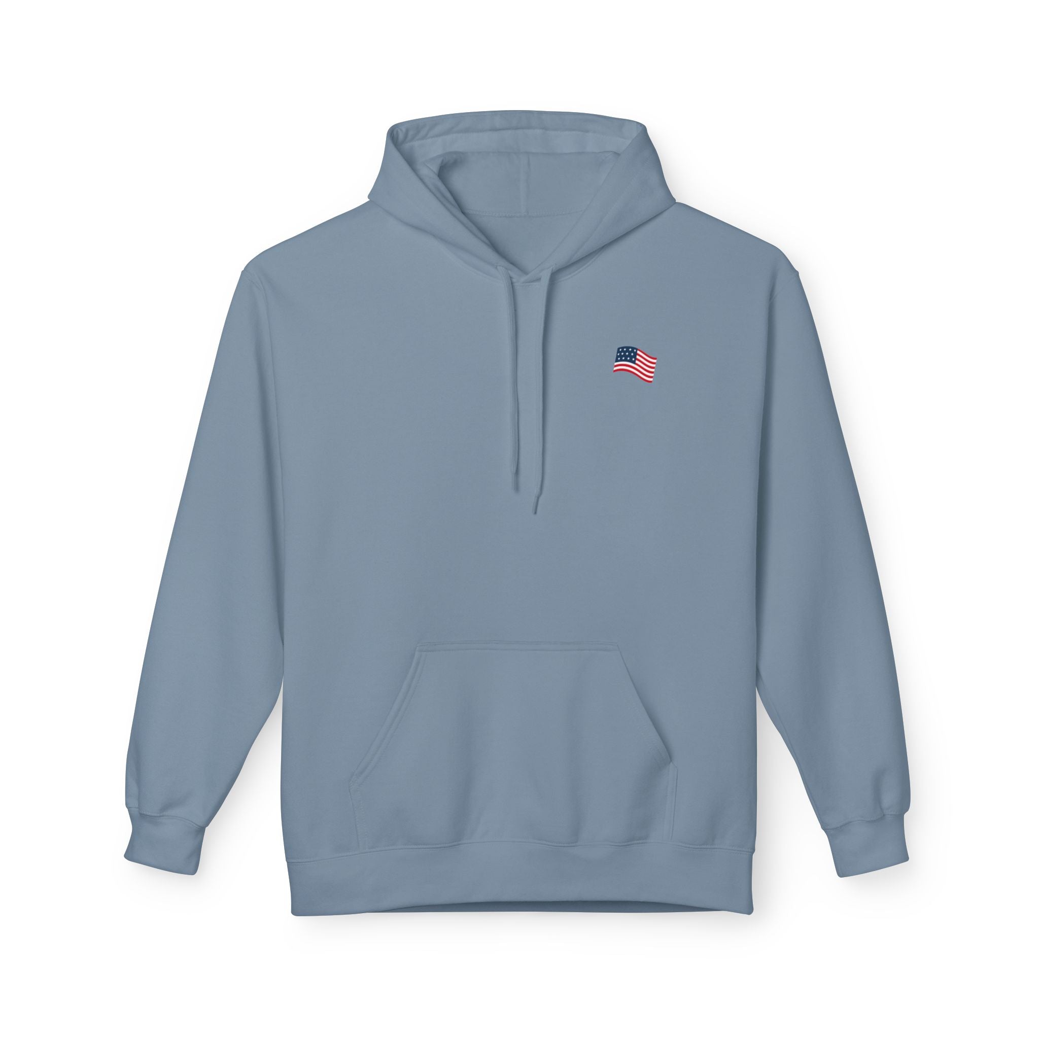 American Flag Pullover for 4th of July & Patriotic Wear