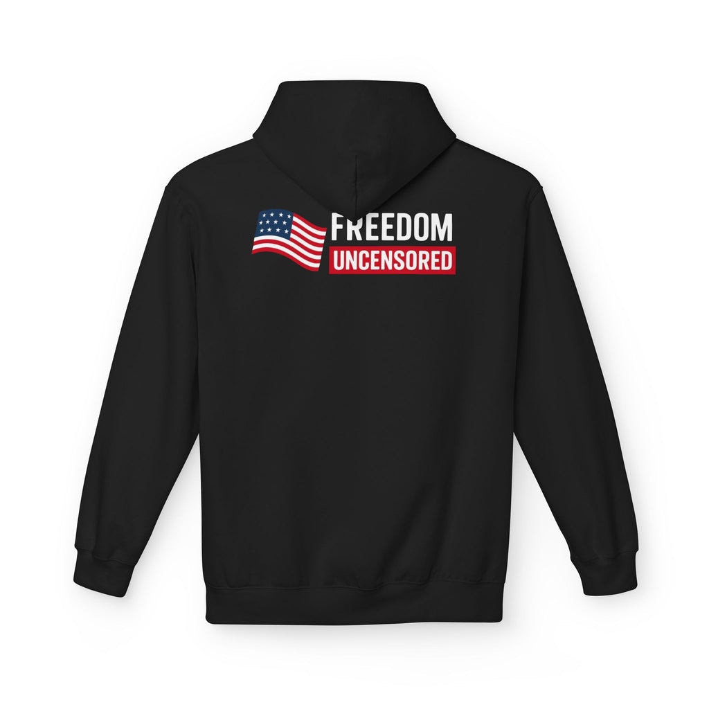 Freedom Uncensored Hoodie With Back Logo Design