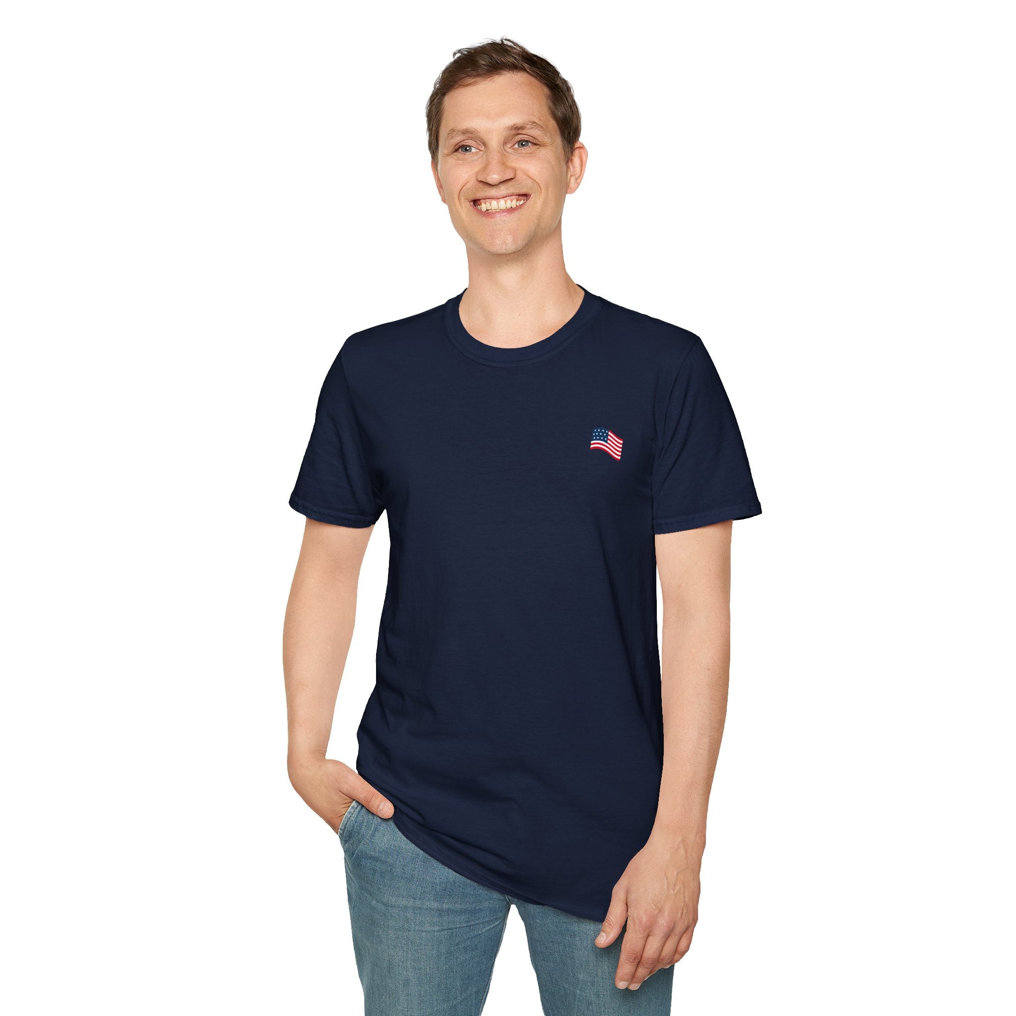American Flag Pocket T-Shirt