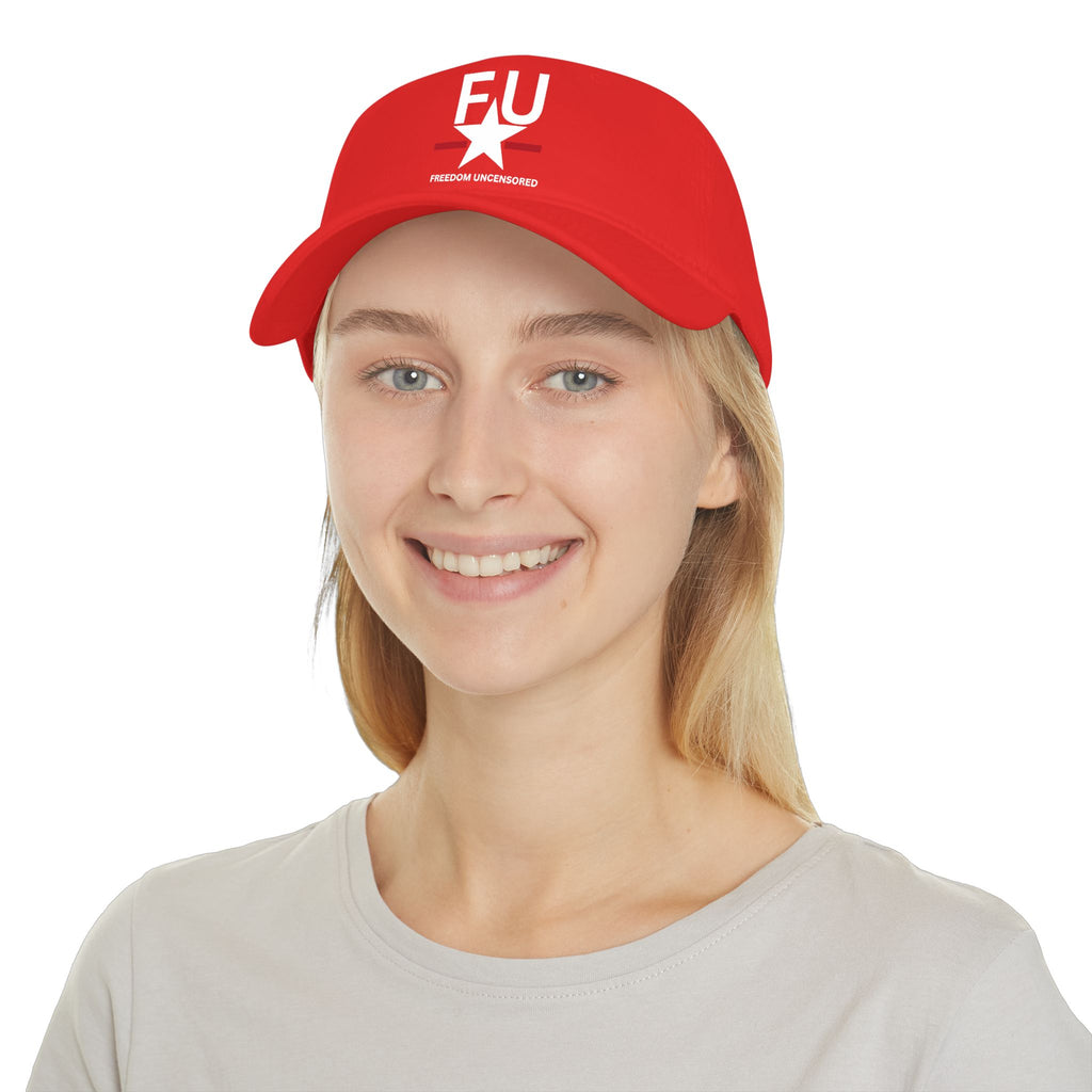 FU (Freedom Uncensored) Patriotic Embroidered Baseball Cap