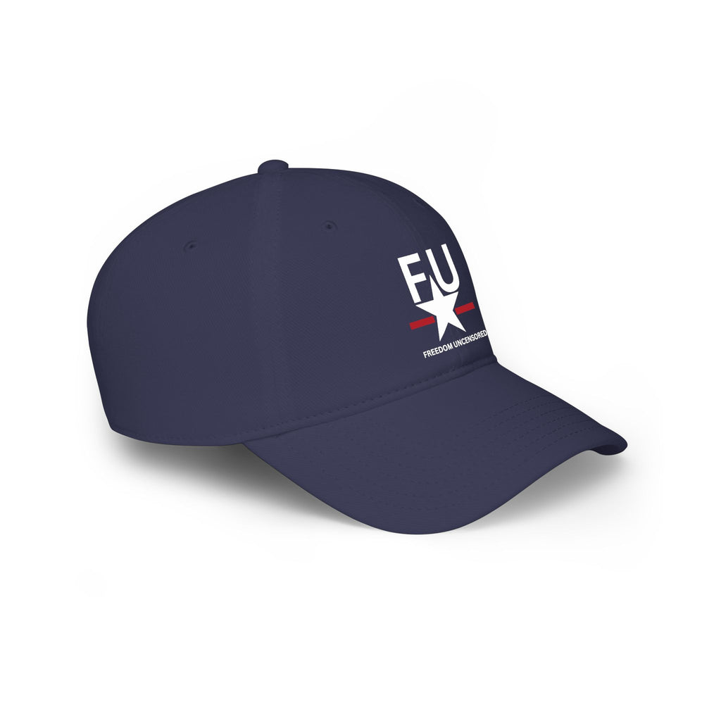 FU (Freedom Uncensored) Patriotic Embroidered Baseball Cap