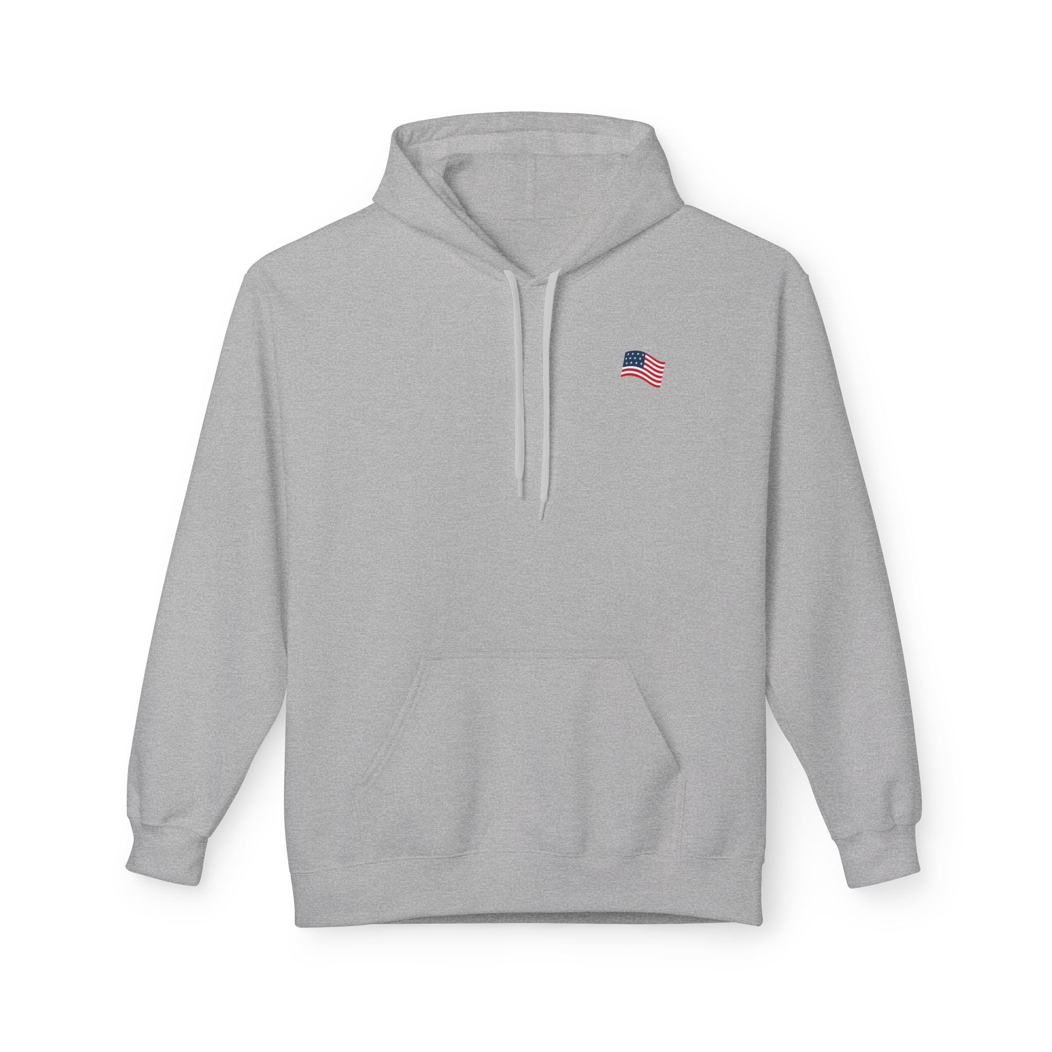 American Flag Pullover for 4th of July & Patriotic Wear