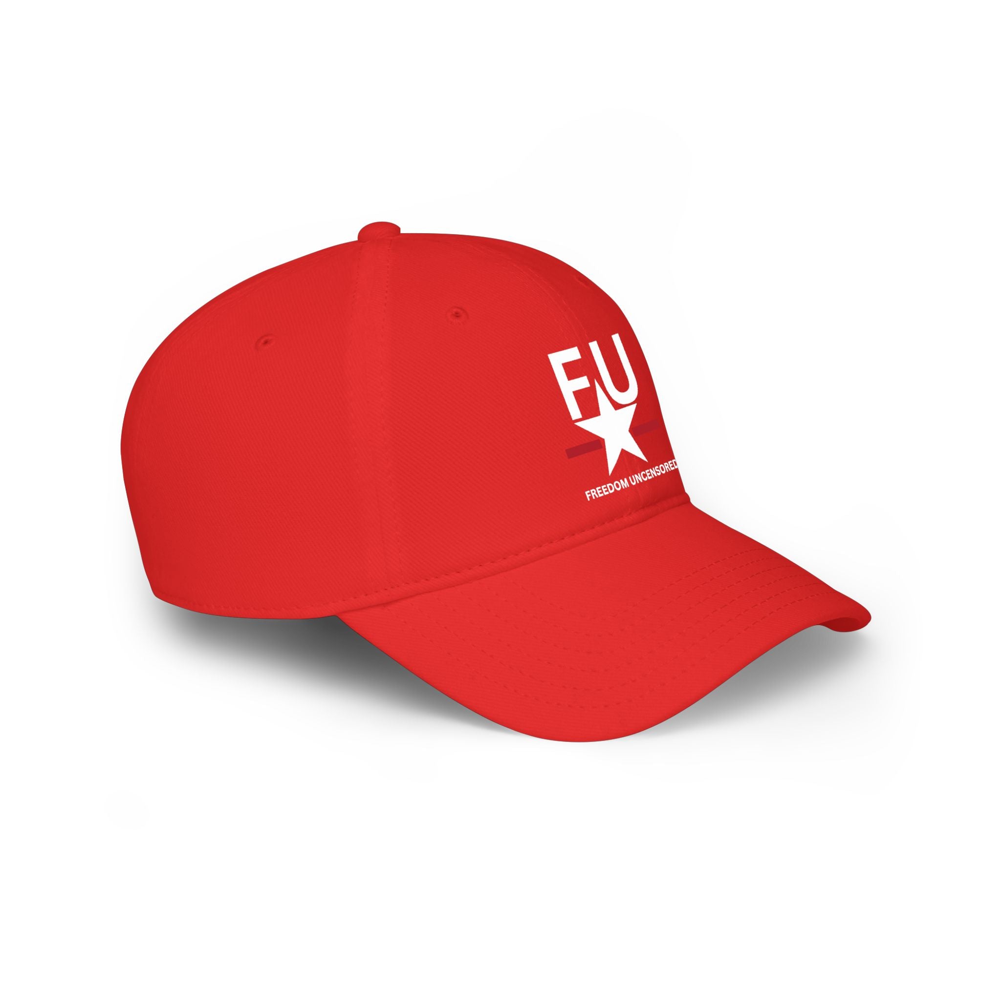 FU (Freedom Uncensored) Patriotic Embroidered Baseball Cap