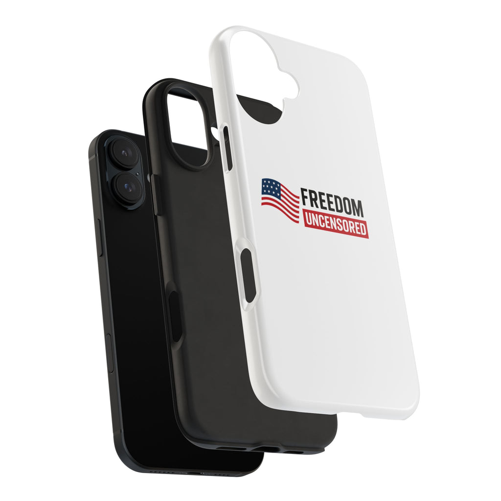 Phone Case — "Freedom Uncensored" Patriotic Tough Protective Case