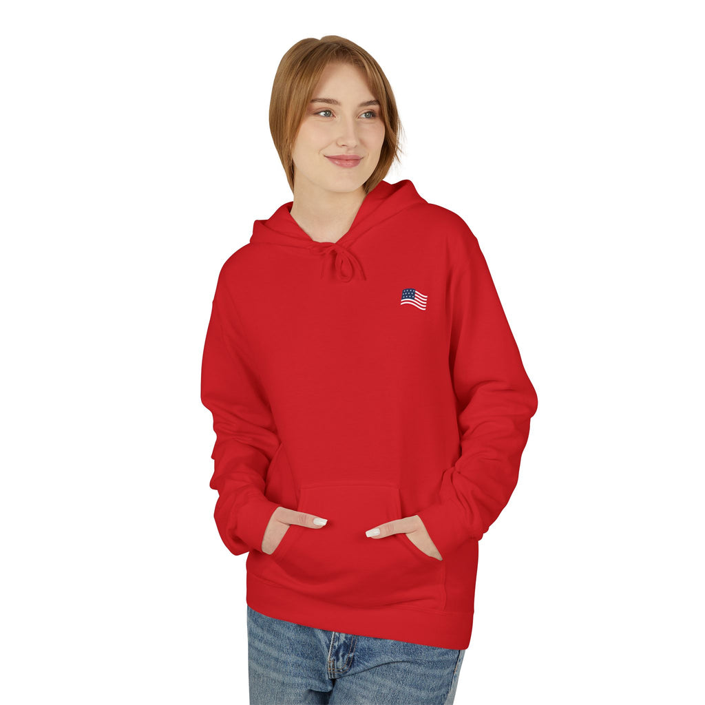 American Flag Pullover for 4th of July & Patriotic Wear