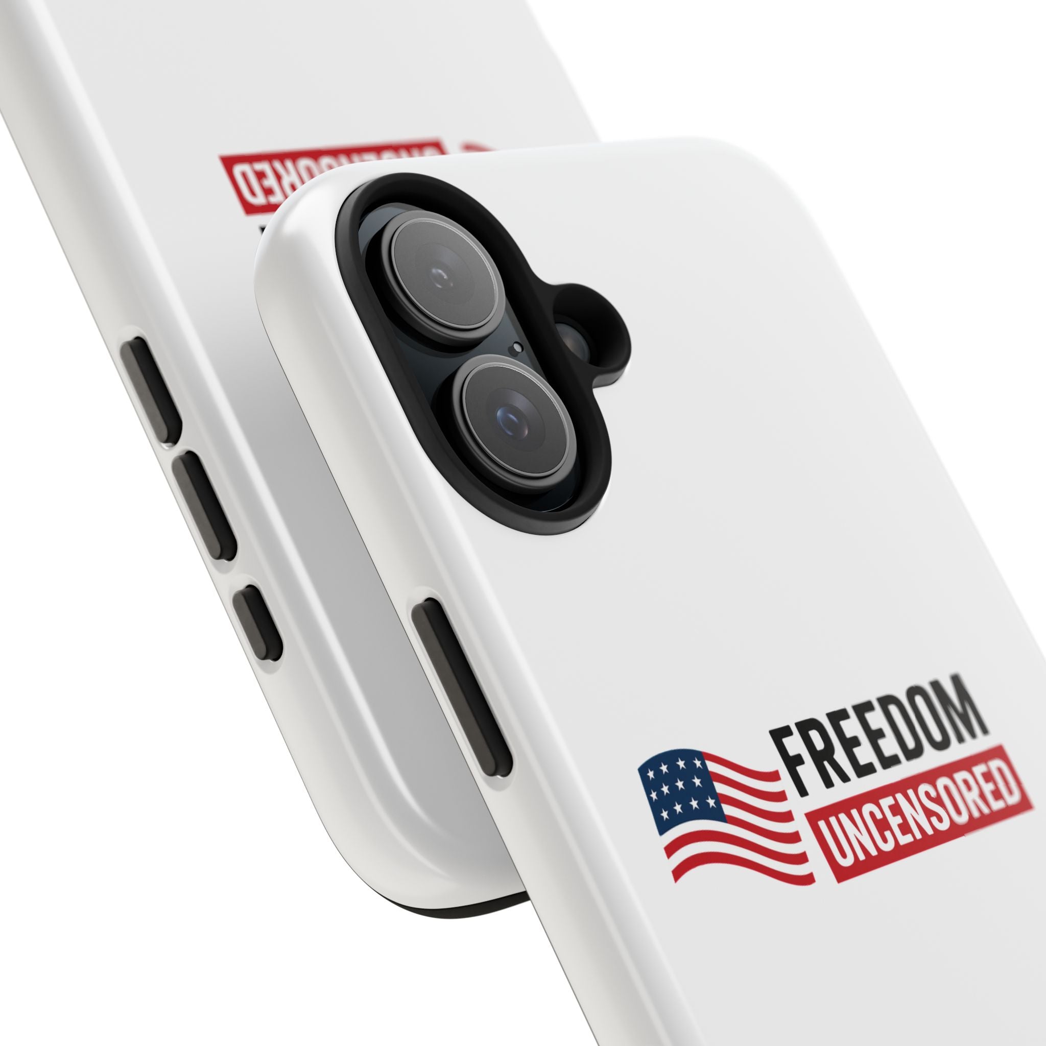 Phone Case — "Freedom Uncensored" Patriotic Tough Protective Case